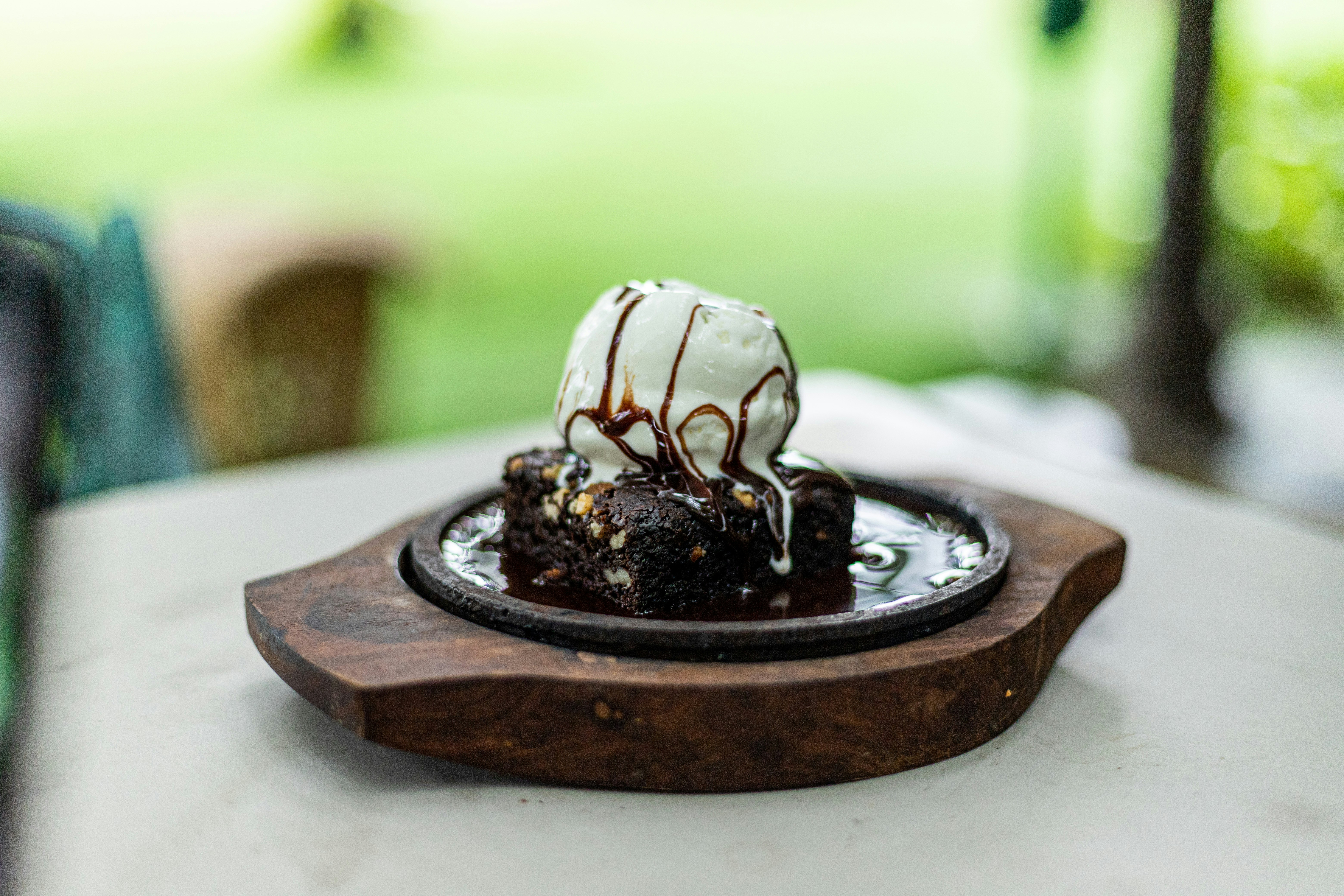 Brownie with Ice Cream